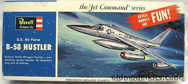 Revell 1/94 B-58 Hustler 'Jet Command' Box, H272-130 plastic model kit